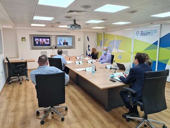 גיבוש תוכנית ל"יום שאחרי" // צילום: הסוכנות היהודית